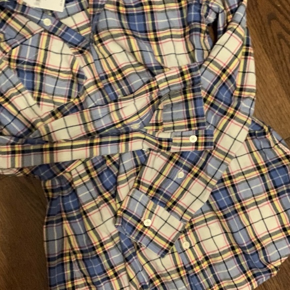 Gap - Longsleeve Plaid Button-up - Picture 3 of 4